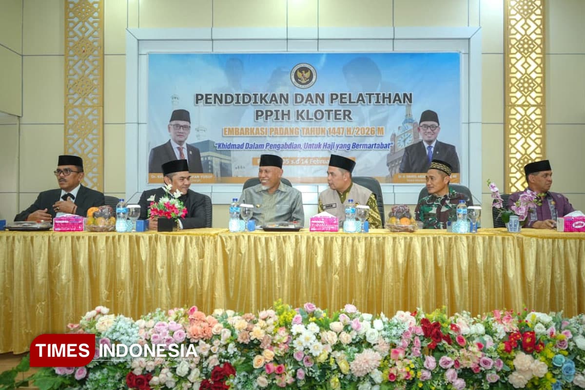Diklat PPIH Embarkasi Sumbar, Gubernur Mahyeldi Tekankan Keikhlasan dan Empati